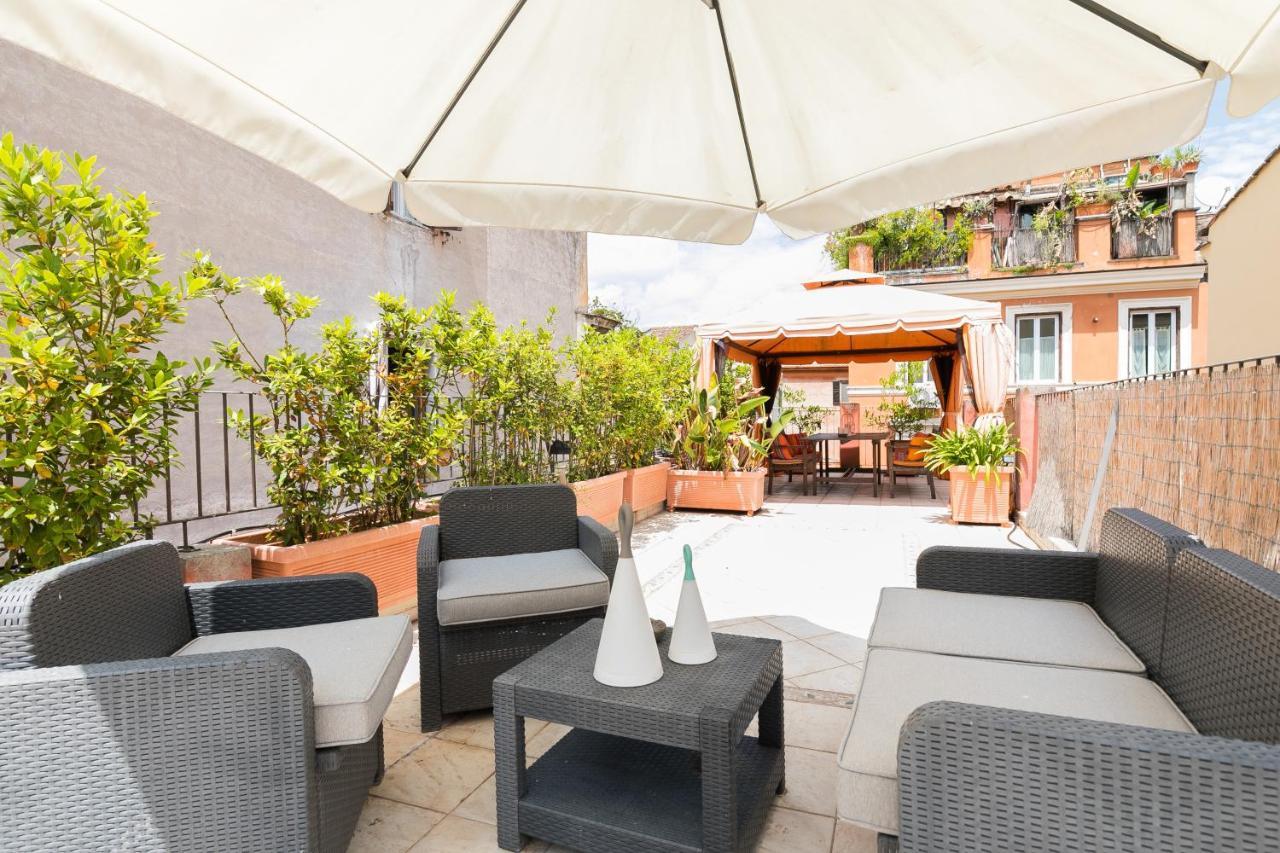 Pangsapuri 67 m² dengan 1 bilik tidur dan 1 bilik mandi peribadi di Trastevere Rome Luaran gambar