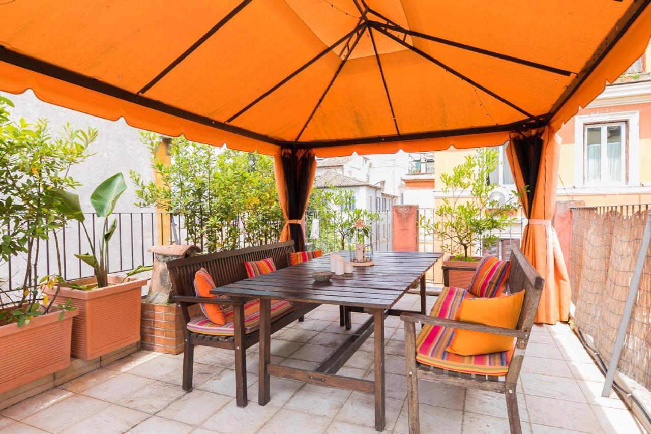 Pangsapuri 67 m² dengan 1 bilik tidur dan 1 bilik mandi peribadi di Trastevere Rome Luaran gambar