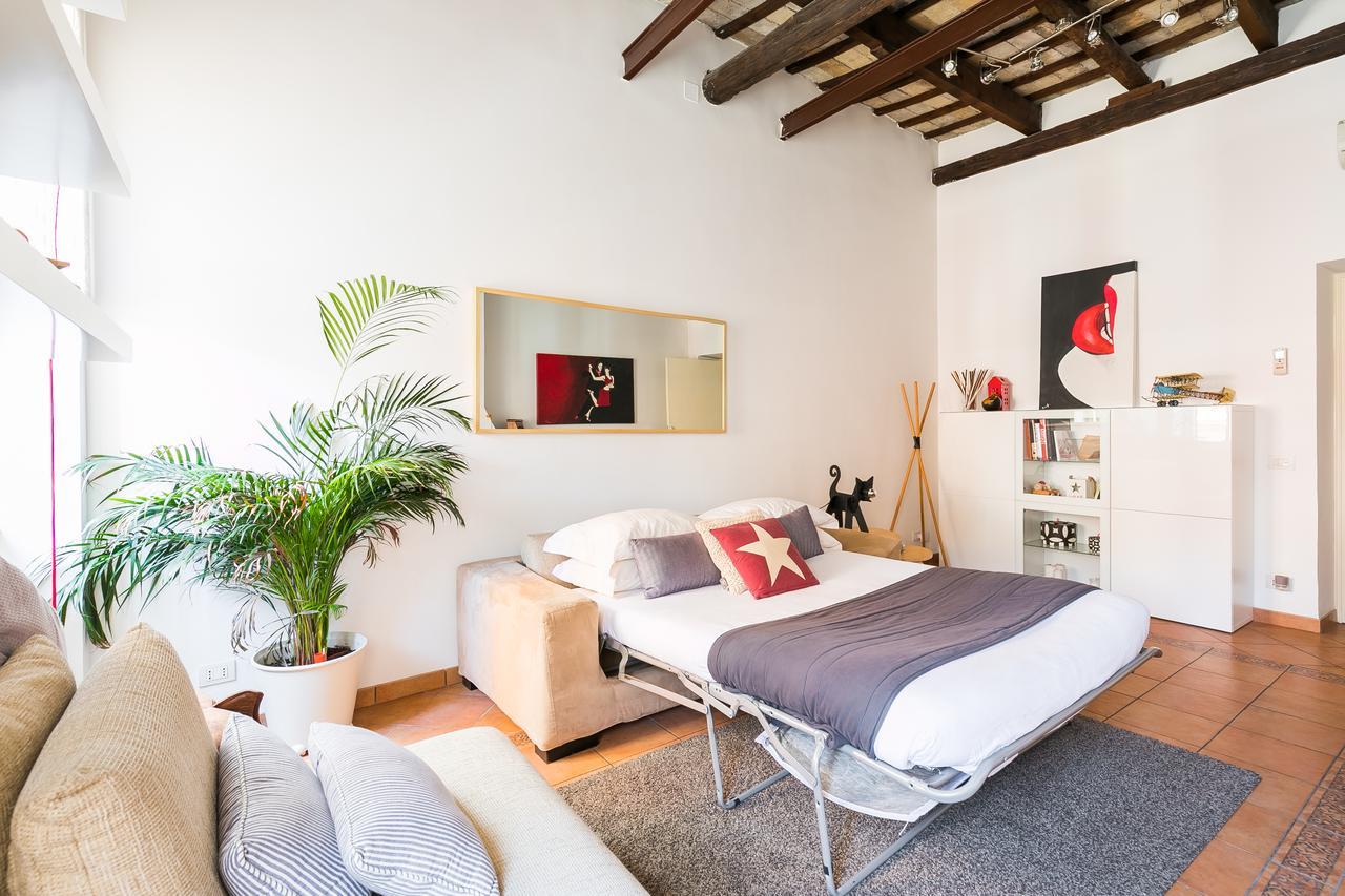 Pangsapuri 67 m² dengan 1 bilik tidur dan 1 bilik mandi peribadi di Trastevere Rome Luaran gambar